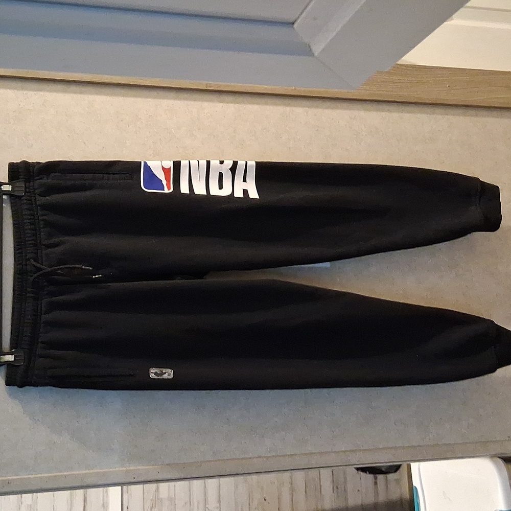 NBA Black Joggers with Bold Logo